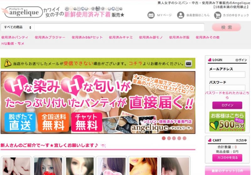 使用済みパンティを購入できる人気サイトとは？